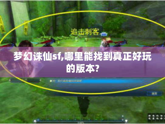 梦幻诛仙sf,哪里能找到真正好玩的版本?