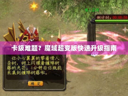卡级难题？魔域超变版快速升级指南