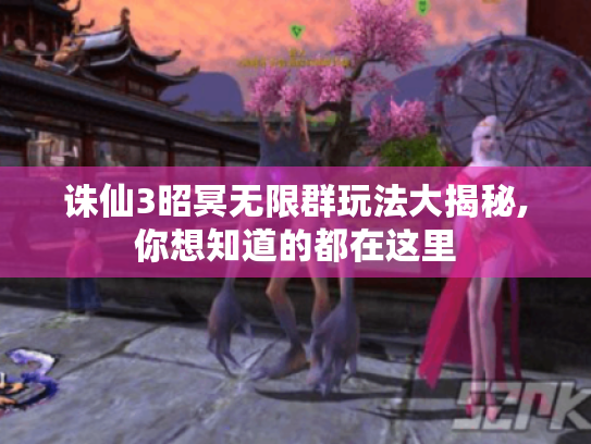 诛仙3昭冥无限群玩法大揭秘,你想知道的都在这里
