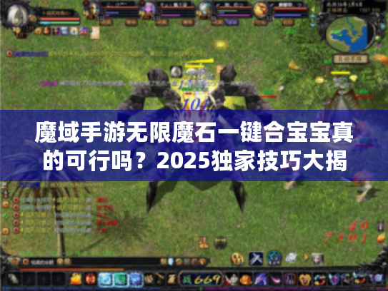 魔域手游无限魔石一键合宝宝真的可行吗?2025独家技巧大揭秘 魔域手游无限魔石一键合宝宝真的可行吗?2025独家技巧大揭秘