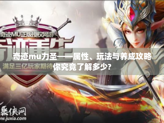 奇迹mu力圣——属性、玩法与养成攻略你究竟了解多少?