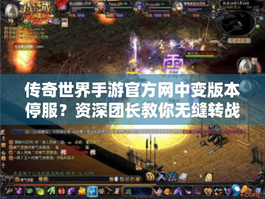 传奇世界手游官方网中变版本停服？资深团长教你无缝转战私服！