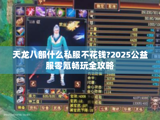 天龙八部什么私服不花钱?2025公益服零氪畅玩全攻略