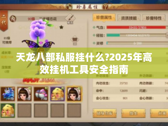 天龙八部私服挂什么?2025年高效挂机工具安全指南