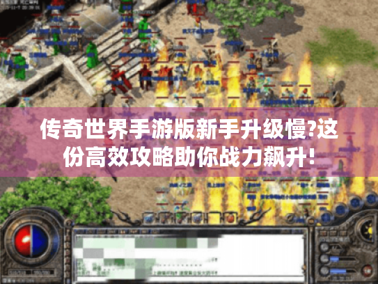 传奇世界手游版新手升级慢?这份高效攻略助你战力飙升! 传奇世界手游版新手升级慢?这份高效攻略助你战力飙升!