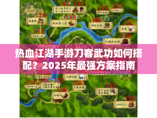 热血江湖手游刀客武功如何搭配？2025年最强方案指南