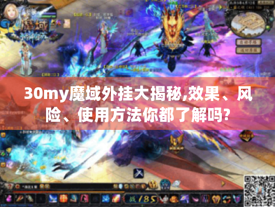 30my魔域外挂大揭秘,效果、风险、使用方法你都了解吗?