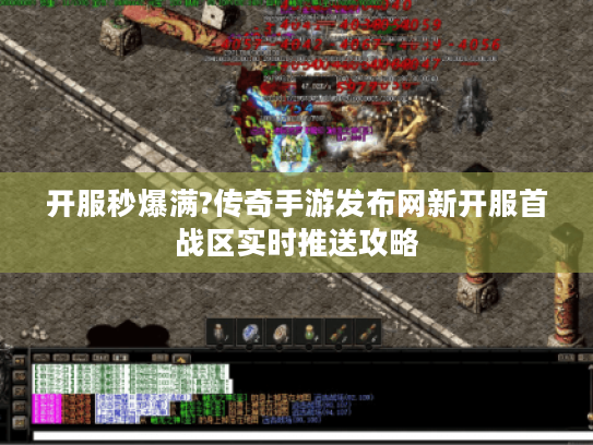 开服秒爆满?传奇手游发布网新开服首战区实时推送攻略