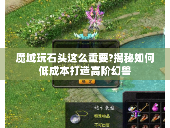 魔域玩石头这么重要?揭秘如何低成本打造高阶幻兽