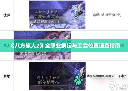 《八方旅人2》全职业祭坛与工会位置速查指南