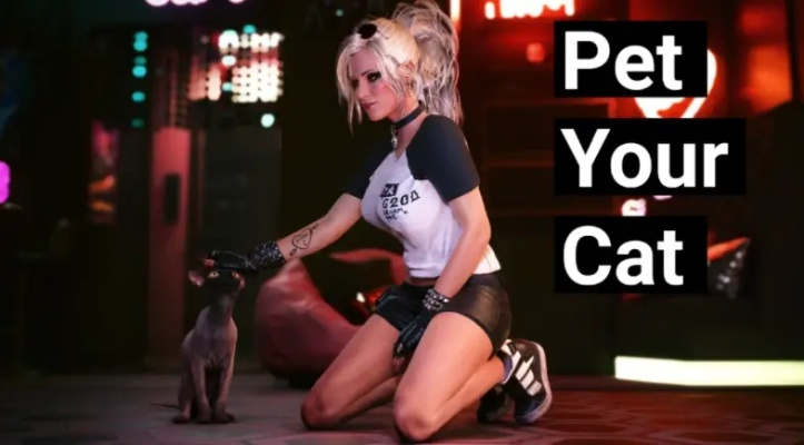 《赛博朋克2077》试玩:亲密互动,抚摸萌宠猫咪狗狗体验 《赛博朋克2077》试玩:亲密互动,抚摸萌宠猫咪狗狗体验