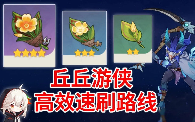《原神》3.7游侠之花丘丘刷取攻略：高效路线分享秘籍