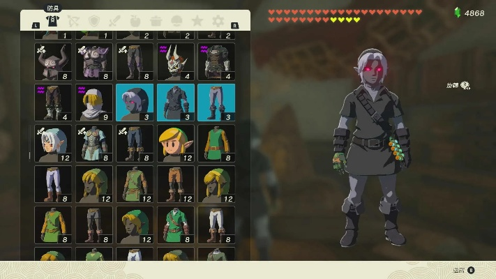 《塞尔达传说：泪之王国》全服装速刷攻略，收藏必备！