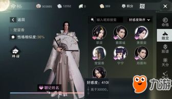 《江湖十一NPC好感度提升攻略》 《江湖十一NPC好感度提升攻略》