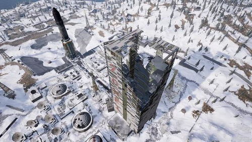 雪地吃鸡攻略：绝地求生跳伞圣地大揭秘