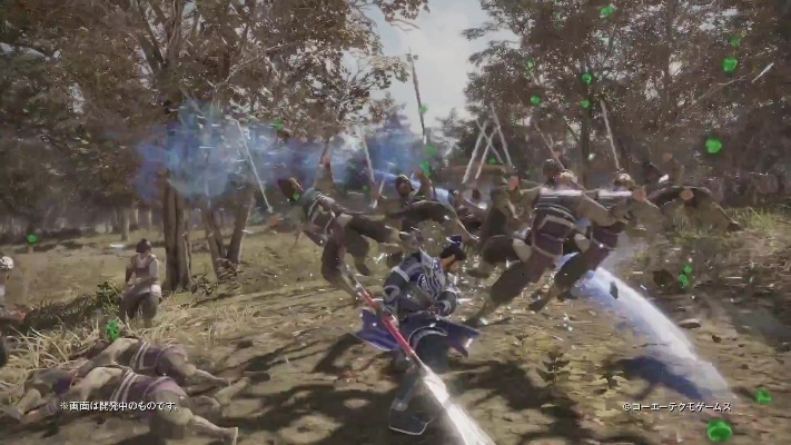 《三尖两刃狂扫战场！于禁《真三国无双8》演示震撼来袭》