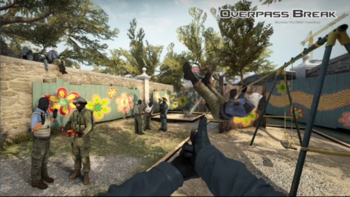 CS特警风采独绝：Steam社区艺术画赏析盛宴