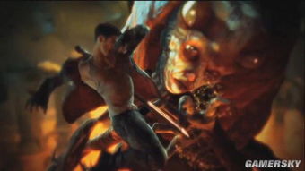 《鬼泣5》激战升级：镰刀但丁vs电锯暴君，视觉盛宴！