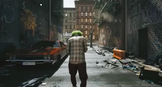 《小丑》电影片段虚幻5引擎还原，粉丝惊呼效果炸裂！