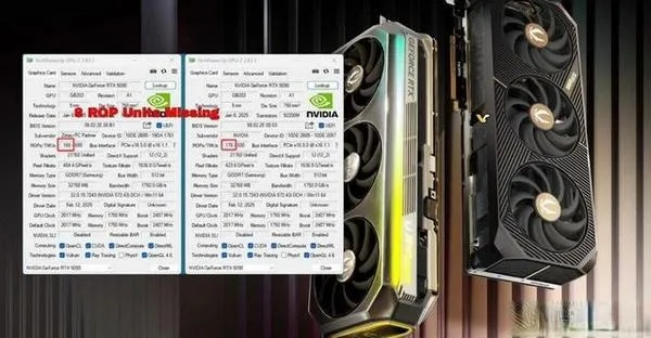 RTX 5090显卡缺ROPs问题延烧,涉及更多品牌,玩家注意! RTX 5090显卡缺ROPs问题延烧,涉及更多品牌,玩家注意!