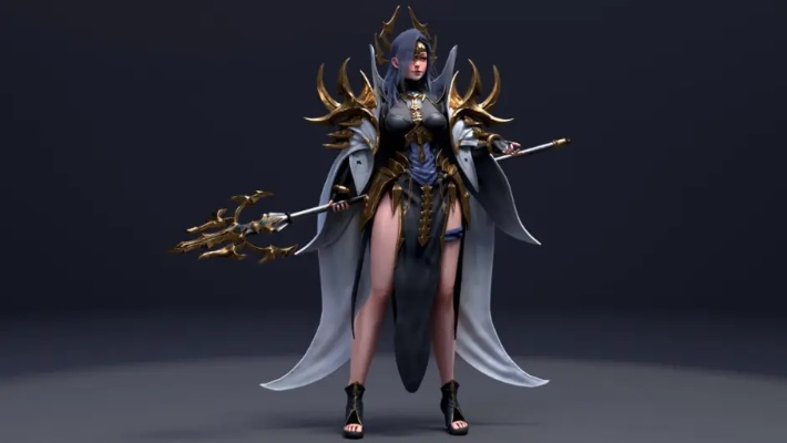 《天命》角色建模：高清盛宴，视觉盛宴来袭