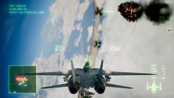 《皇牌空战7》实机演示：7分钟震撼画面曝光！