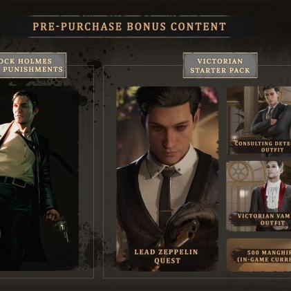 《福尔摩斯:罪与罚》侦探化身截图曝光!探案新篇章! 《福尔摩斯:罪与罚》侦探化身截图曝光!探案新篇章!