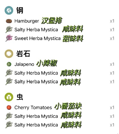 《宝可梦朱紫》全属性三明治LV3配方攻略！独家揭秘！