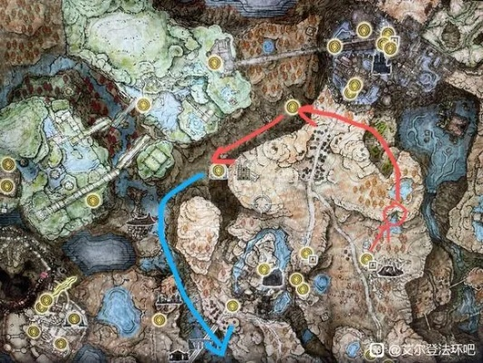 《艾尔登法环》蒙格温王朝攻略:地图路线+碎片全位置揭秘 《艾尔登法环》蒙格温王朝攻略:地图路线+碎片全位置揭秘