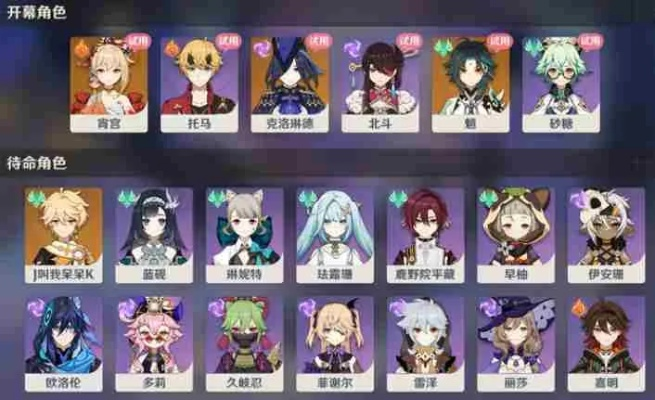 《原神》梦幻阵容搭配攻略：剧诗真境，最强组合曝光