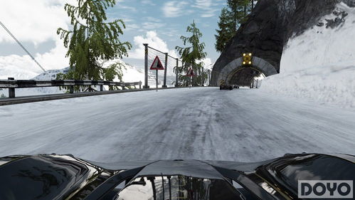 《赛车计划》雪地赛道高清截图，帅到爆！独家鉴赏