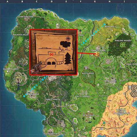 《堡垒之夜》海景别墅藏宝图:独家精准位置揭秘 《堡垒之夜》海景别墅藏宝图:独家精准位置揭秘