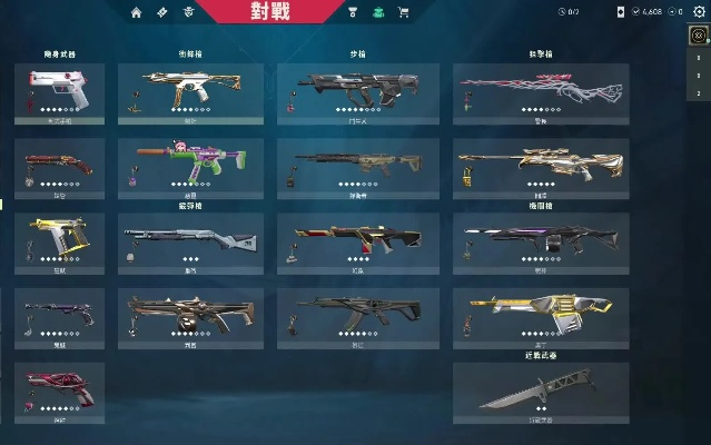 《瓦罗兰特武器一览:轻松掌握检视技巧》 《瓦罗兰特武器一览:轻松掌握检视技巧》