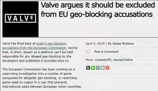 《澳洲玩家怒了!Valve退款风波引300万诉讼》 《澳洲玩家怒了!Valve退款风波引300万诉讼》