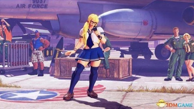 《街头霸王5》新DLC：日系校服大粗腿风潮来袭