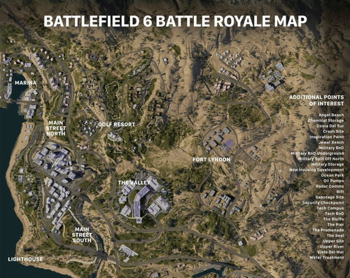 《战地6》大逃杀新地图：加州风情，挑战极限，体验全新战局