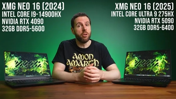 RTX 5090移动版性能揭秘：比桌面版慢50%！实测对比大公开