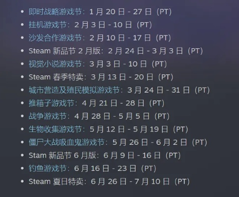 2025年Steam大促来袭!揭秘必抢折扣,轻松解锁心仪游戏宝藏 2025年Steam大促来袭!揭秘必抢折扣,轻松解锁心仪游戏宝藏