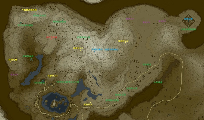 《塞尔达传说》鸟望台分布地图，探索隐藏秘境！