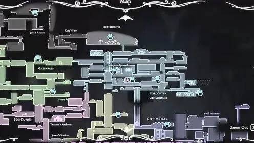 《空洞骑士》建筑师区域回程攻略：自愈厅电梯下高效返回技巧