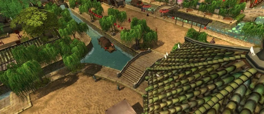 《武林群侠传》新洛城：大气磅礴，3D建模震撼来袭