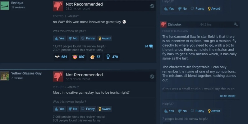 《星空》Steam玩家热议：峰值24万，骂声与热情并存，体验升级！