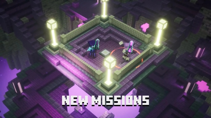 《回音虚空传奇装备盘点：揭秘《我的世界：地下城》新势力》