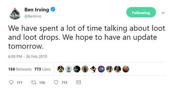 《圣歌》掉率引众怒，制作人亲承：明日更新有望解决！