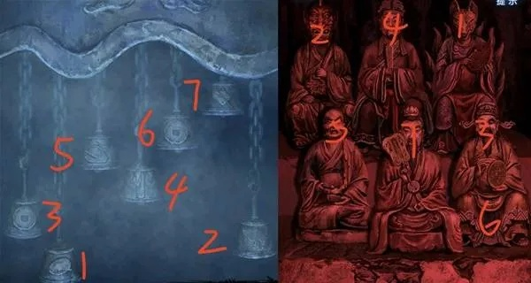 《纸嫁衣8》第五章揭秘：甲骨文娃娃蜡烛谜题破解，庙内解谜攻略大揭秘！