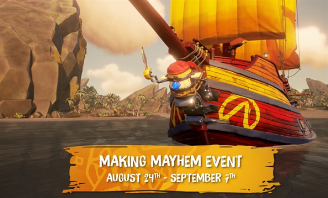 《无主之地》联动《盗贼之海》惊喜来袭!免费解锁全新海盗船,畅享航海冒险! 《无主之地》联动《盗贼之海》惊喜来袭!免费解锁全新海盗船,畅享航海冒险!