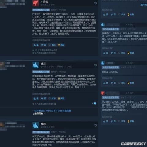 《天神镇》Steam评价两极分化，深度优化助你解锁游戏新境界