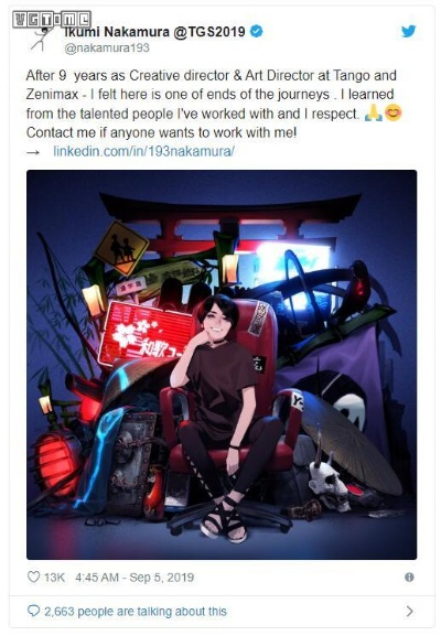 《幽灵线：东京》前创意总监中村育美新工作室，揭秘游戏界新势力崛起