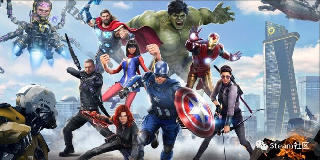 《漫威复仇者联盟》首发遇挫，水晶动力玩家热议新策略震撼来袭
