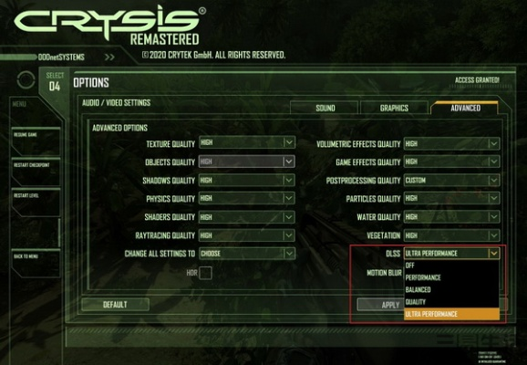 《孤岛危机：复刻版》PC升级！独家DLSS技术，畅享极致画质体验